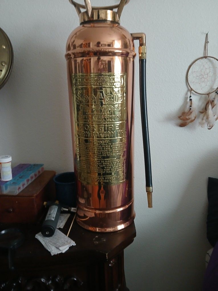 Antique Fire Ext.polishef