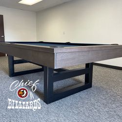 BRAND NEW IN BOX - 7ft 8ft Pool Table - Delivery/Setup & Any Color Felt Included CHIEF BILLIARDS