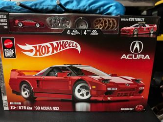 Mattel Brick Shop Hot Wheels ‘90 Acura NSX