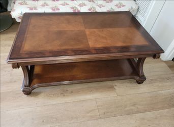 Wood coffee table furniture.