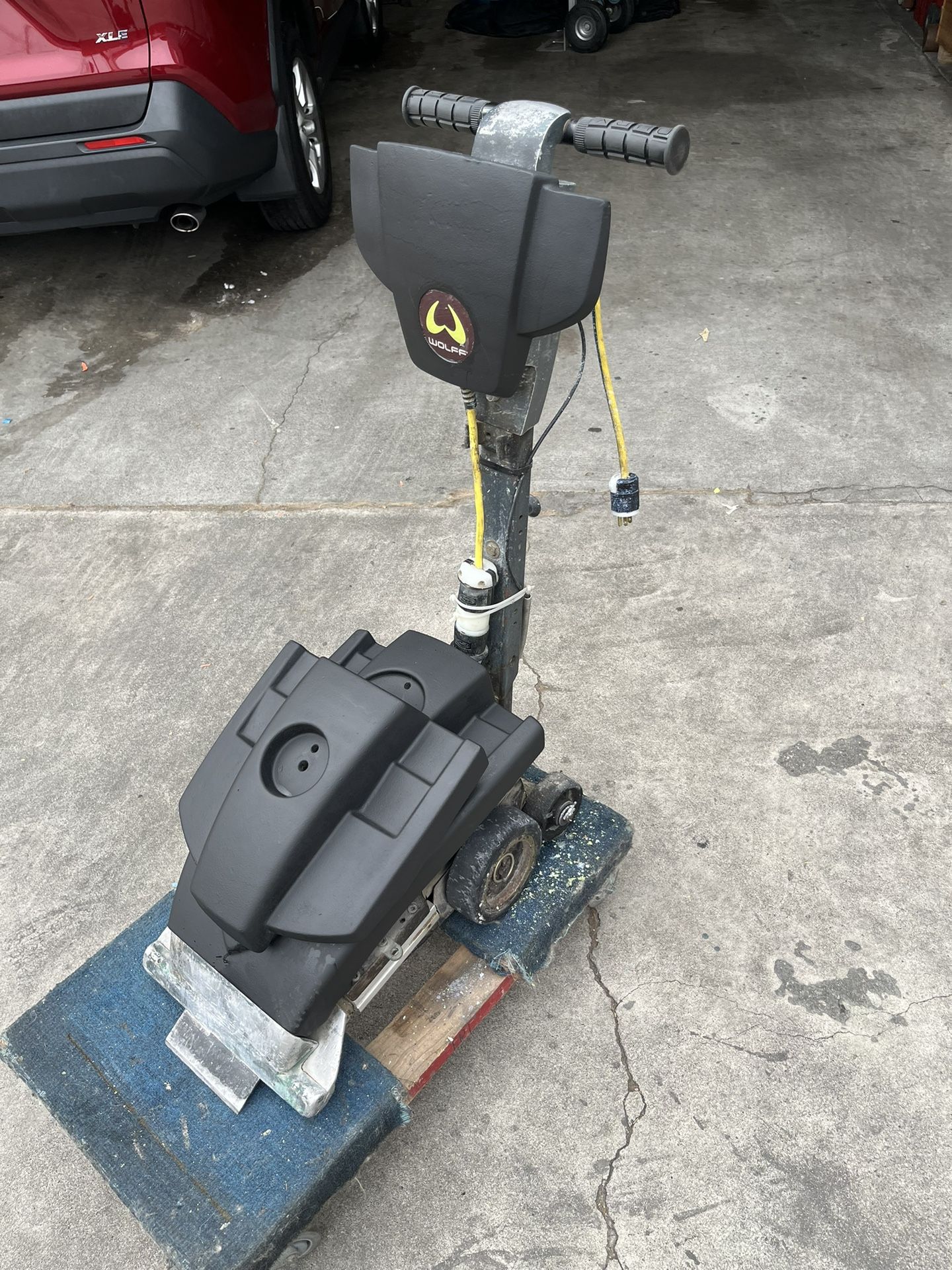 Wolff Turbo 2 Stripper Demo Machine Wolf Scraper Flooring Vinyl Tile Carpet Linoleum Forbo Nora Carpeta Piso
