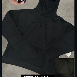 Black Sp5der Hoodie 