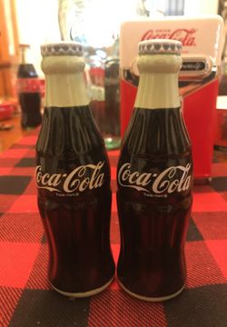 Coca Cola Salt & Pepper Shaker Set