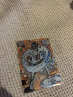 Luther burden III rookie serialized card