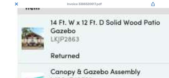 14x12 Gazebo by Sunjoy
