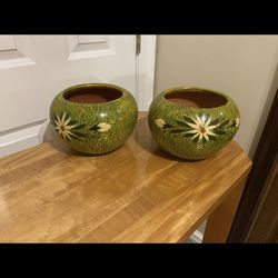 Clay Flower Planters