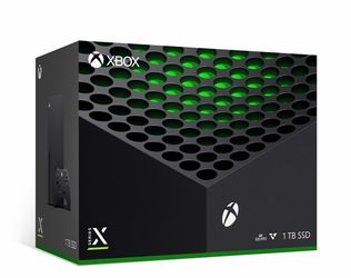 Brand New Series X 1TB with Disc Drive to play new games, used games, watch movies, and watch video memories. Prices going up to $799 plus tax on Aug
