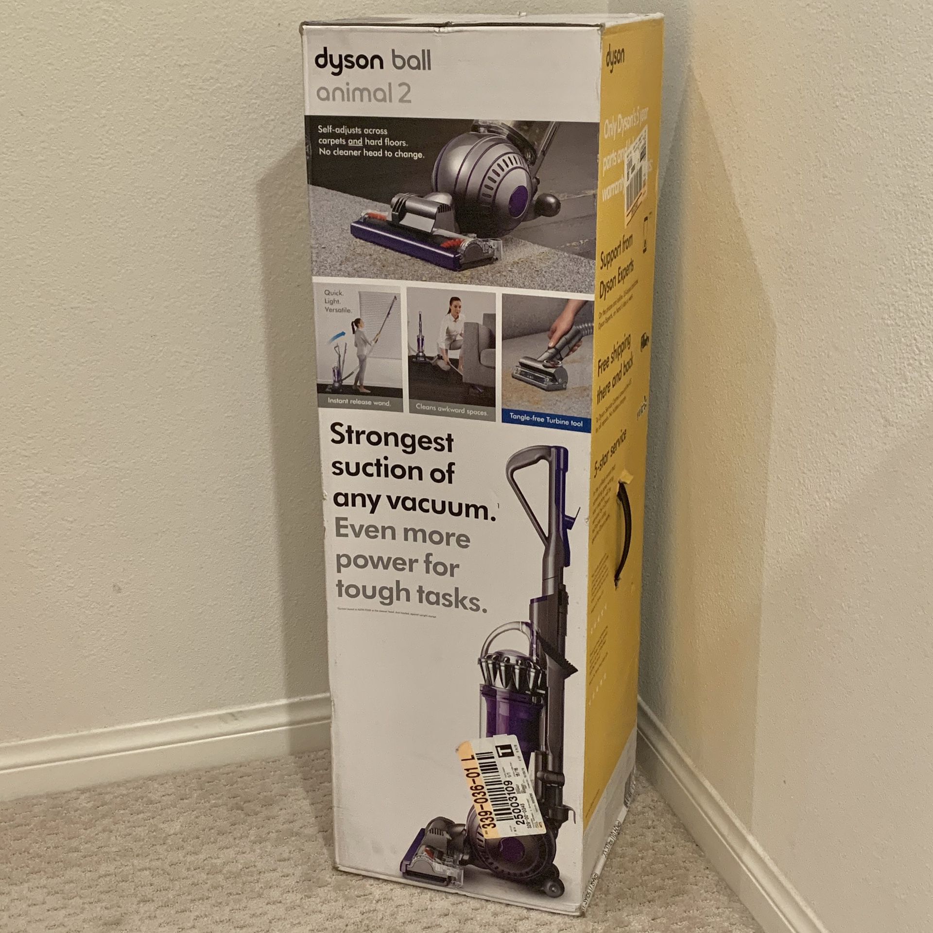 Dyson Ball Animal 2 Powerful Upright Vacuum Cleaner w/ HEPA Filter, BRAND NEW, Slim, Multifloor