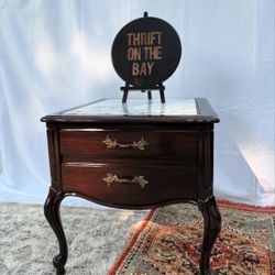 Antique Marble Side Table
