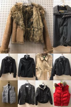 Brand-name coats at Snuffys