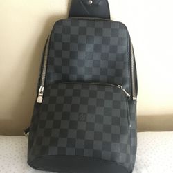 Louis Vuitton Avenue Sling Bag Damier Graphite