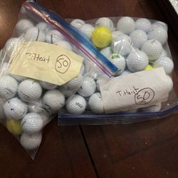 100 Titleist Golf Balls