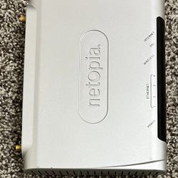 Netopia Gateway 802.11G & 4PORT 10/100 Switch Firewall - No Power Adapter