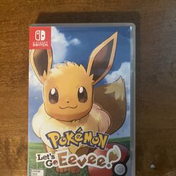 Pokémon: Let’s Go Eevee! (Nintendo Switch, Complete with Case – Great Condition) 