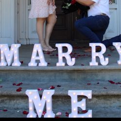Marry Me Sign 