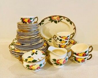 Peach Bloom Dishes