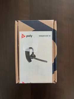 Poly Voyager 5200 UC Wireless Bluetooth Headset with Charging Case