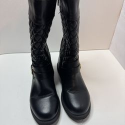 Girls Toddlers Side Zippper Boots Size 2 