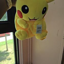Pikachu Mini Backpack – Pokémon Plush Bag