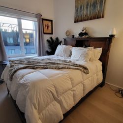 Bookcase/Storage Queen Bed