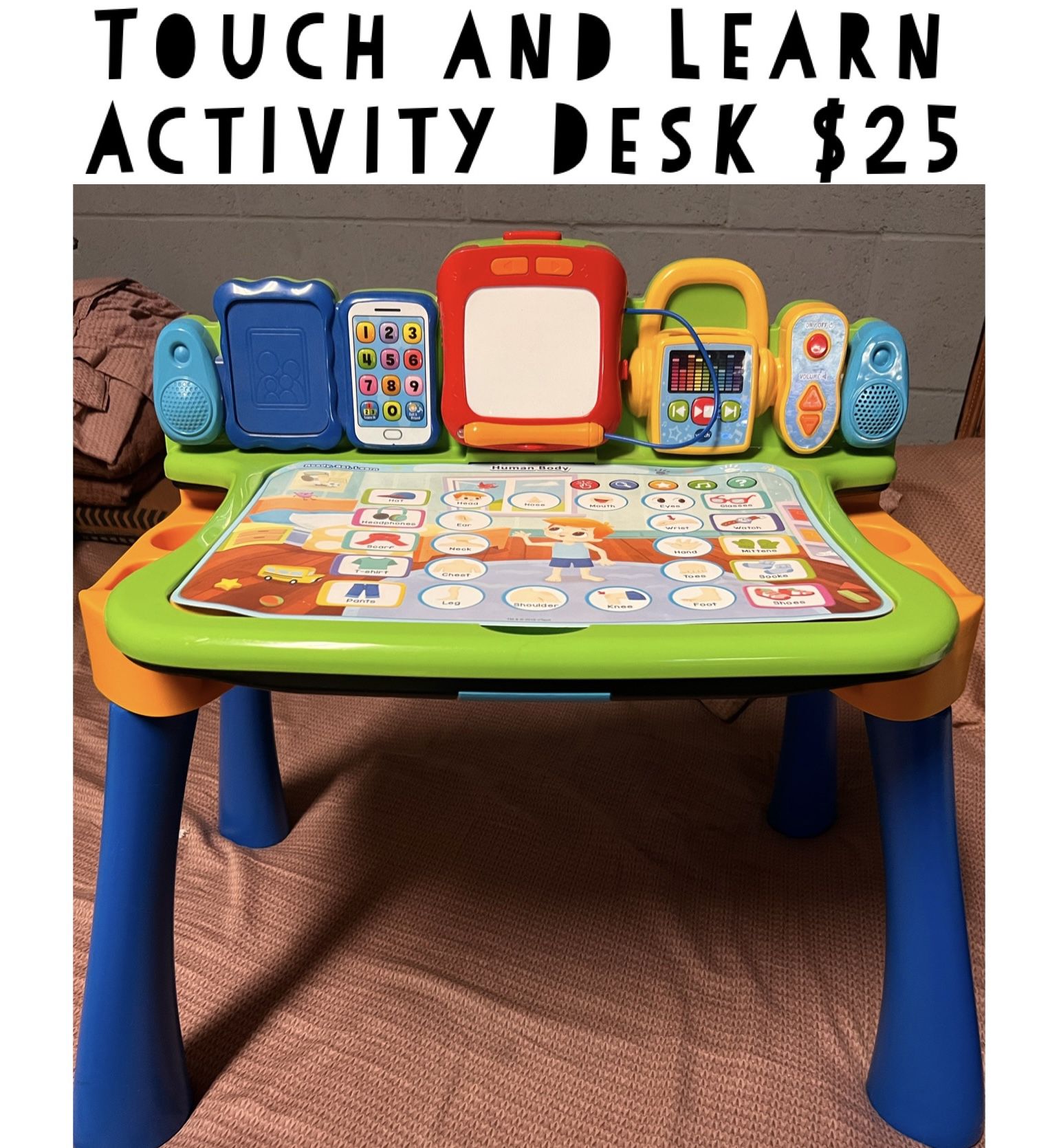  Vtech touch and learn activity desk