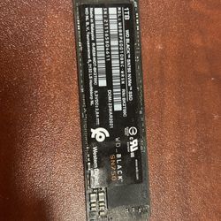 WD Black SN750 NVMe M2 SSD