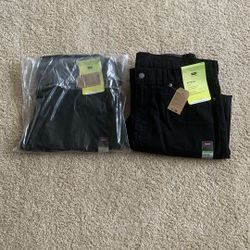 NWT 2 Pairs Of Black Levi’s 