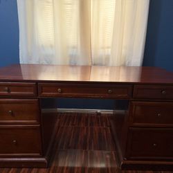Vintage Bombay Company Wooden Desk