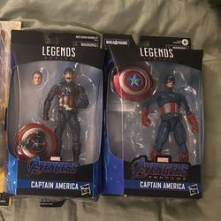 Marvel Captain America Figures Lot Of 2