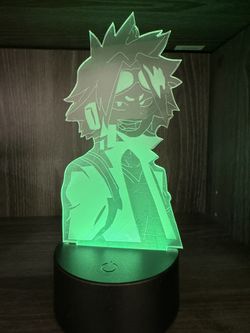 3D LED lamp of Denki Kaminari from the anime My Hero Academia
