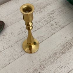 Mini Taper Candle Holder (gold)