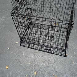 Double Door Dog Crate