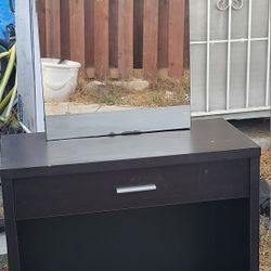 Dark Brownish/black Vanity