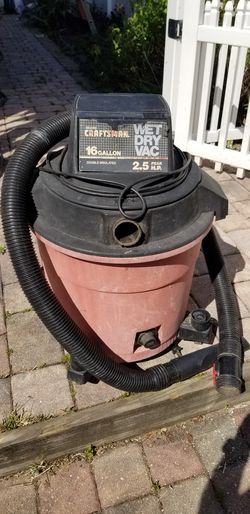 Wet dry vac 16 gallon craftsman