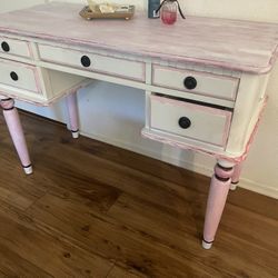 Vanity Dressing Table  Console Accent Table Vintage 