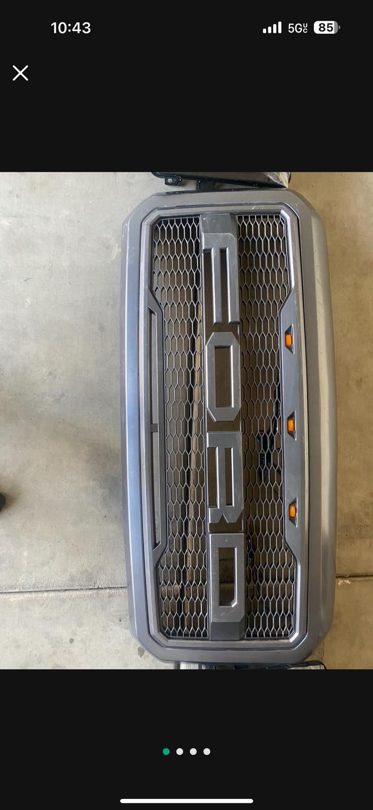 Ford grill, headlights F250,350,450,550 Super Duty