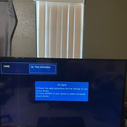 Samsung  50in Non Smart Tv With Roku Stick