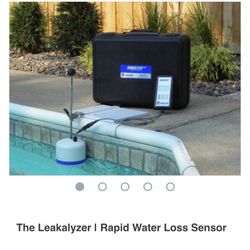 Leakalyzer Pool Leak Detection 