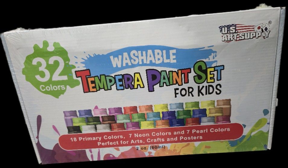 Tempera Paint Set By US Art Supply