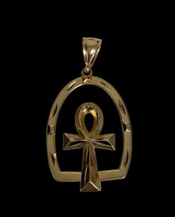2" Egyptian Ankh Cross pendant #32625