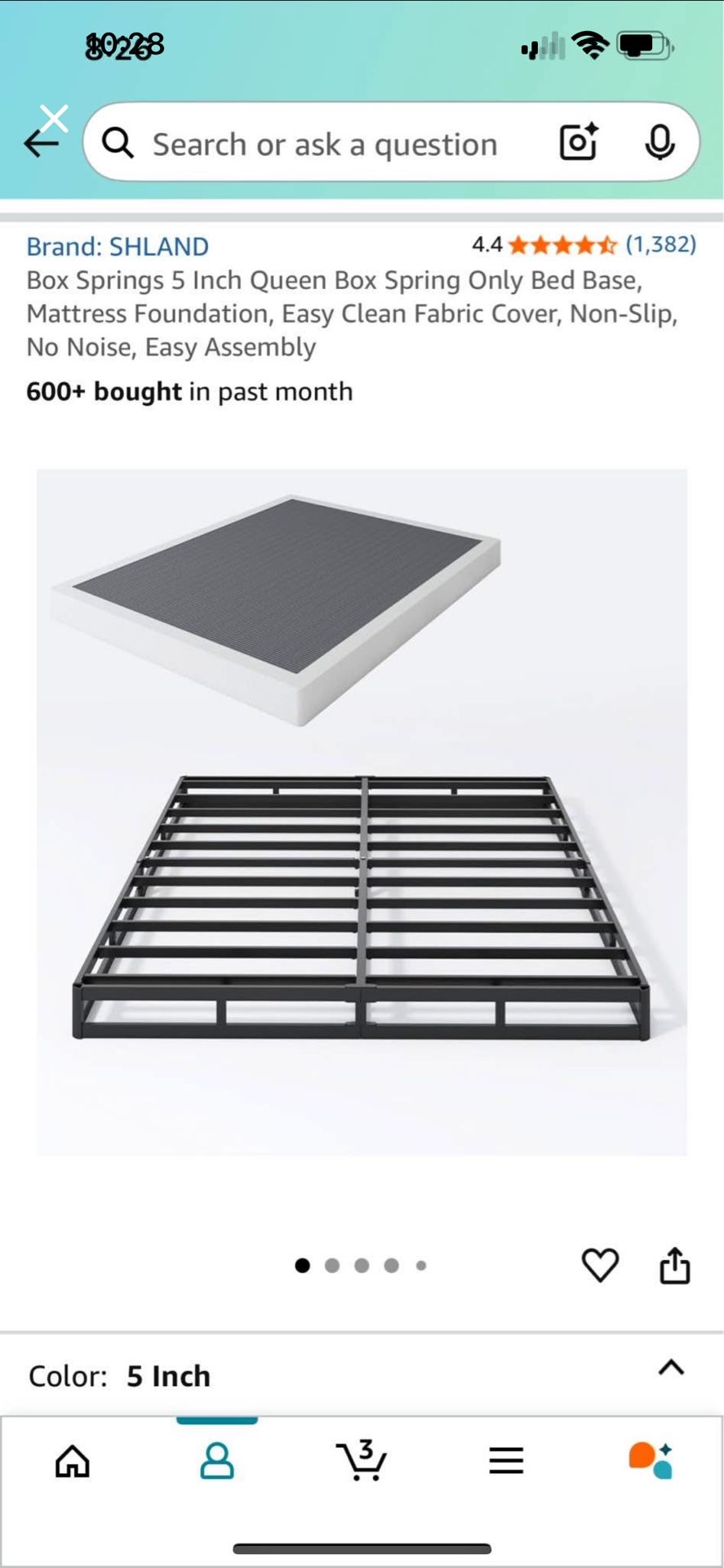 New In box - Queen Box Spring