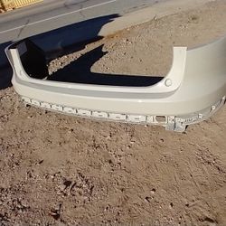 2016 To 2020 Lincoln MKX Rear Bumper OEM Part Pearl White