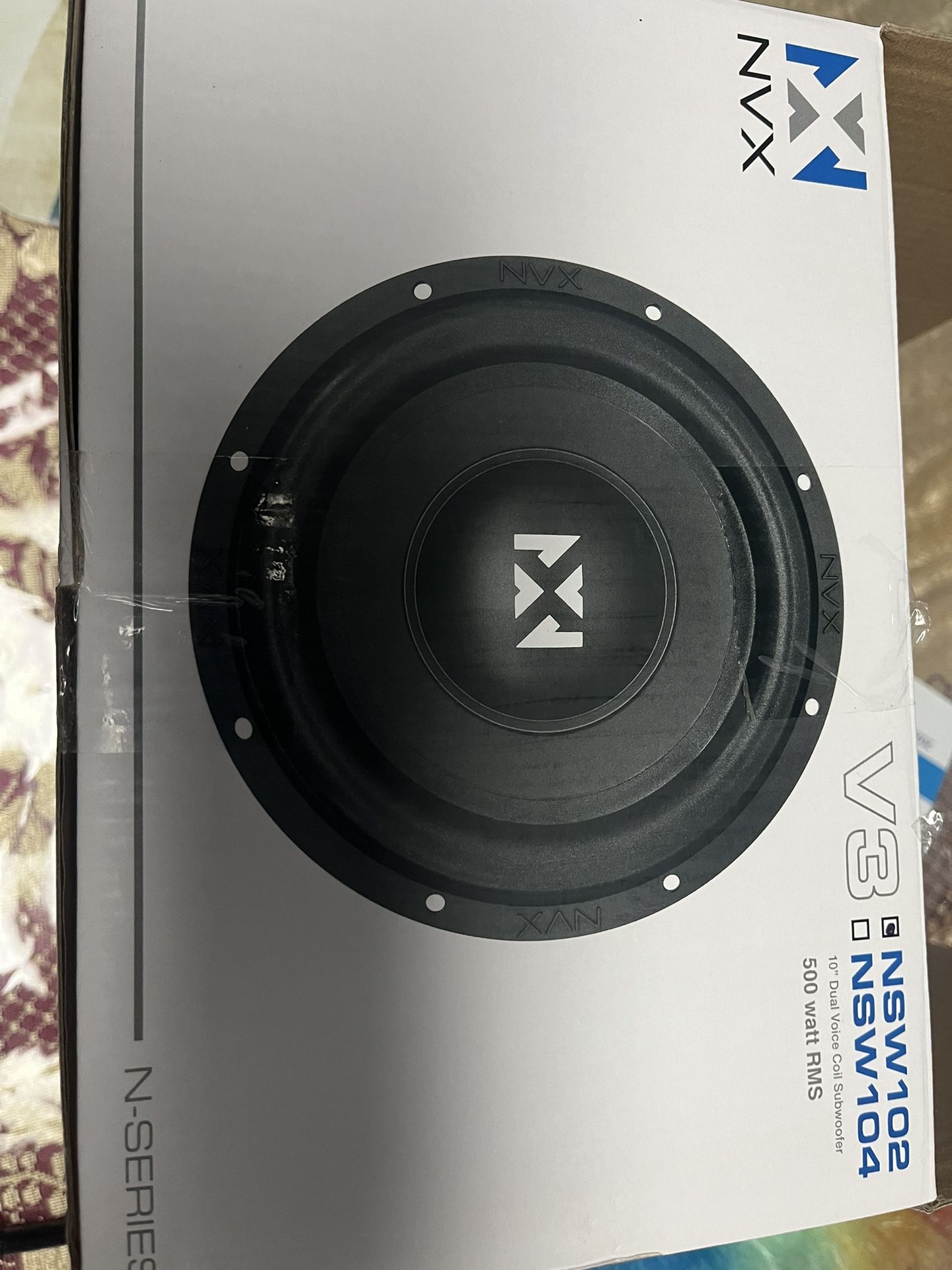 Nvx 10 Inch Sub 
