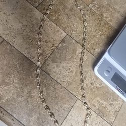 Turkish chain  Men's 30in 10k Gold 5k but mainly trade for bigger.