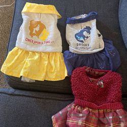 Size Small Disney Dog Dresses 