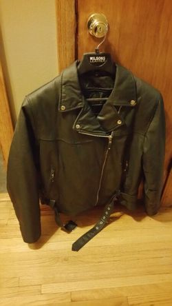 Womens Leather Biker Jacket