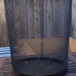 Small Metal Mesh Trash Cans (15) Available 