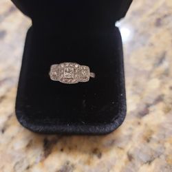 14kt White Gold Ring 1.24 Carats