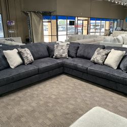 Black New Sectional Couch