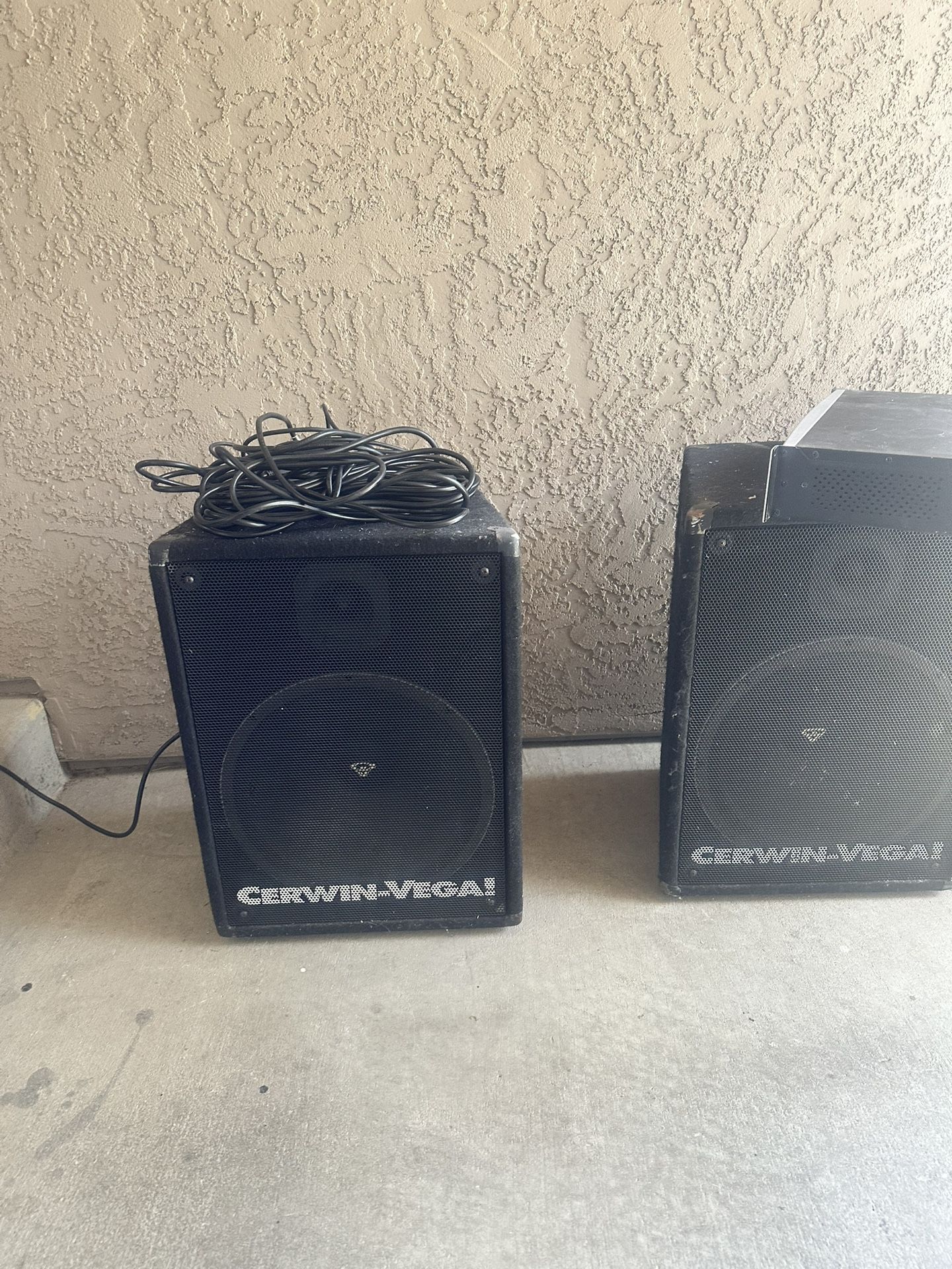 CERWIN VEGA 15” Speakers